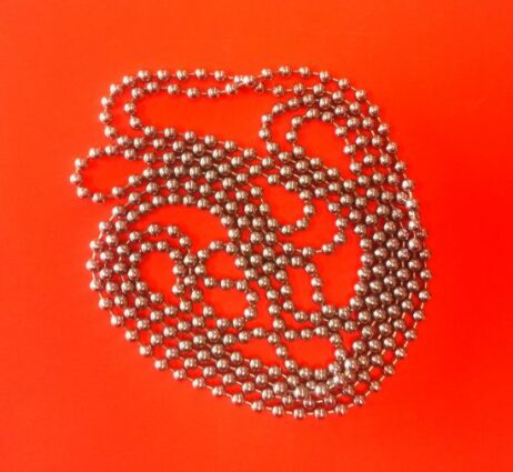 1.5m Continuous Silver Chain Roller Blind Parts Long Continuous Silver Chain