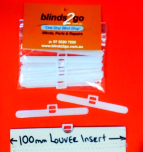 100mm Insert 20 Pack Vertical Blind Louvre Inserts 20 Pack (100mm)