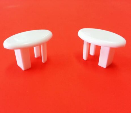 Bottom Rail End Cap Oval Blind Parts Miscellaneous Roller Blind Parts