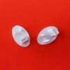 Oval Bottom Rail End Cap Blind Replacement Parts Miscellaneous Roller Blind Parts