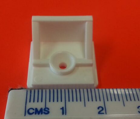 Panel Glide Stopper Part White Panel Glide Blind Parts