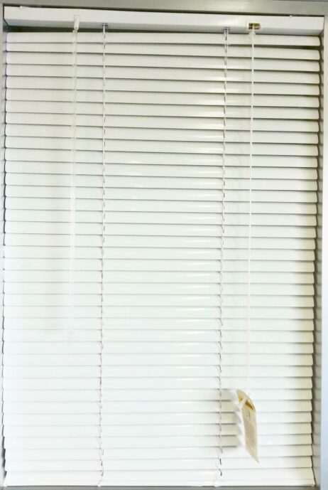 Slimeline Aluminium Venetien Blinds 25mm White Slimeline Aluminium Venetien Blinds 25mm White