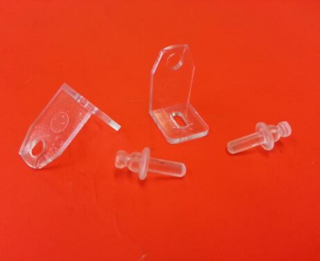 Slimline Venetian Blind Hold Down Brackets Set