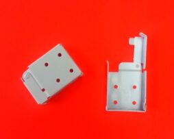 Timber Venetian End Mount Brackets Timber Blinds Metal Bracket White 50mm x 50mm