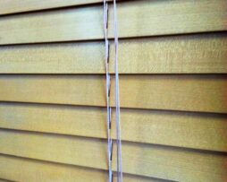 Teak 50mm Timber Budget Blinds Quality Timber Blinds