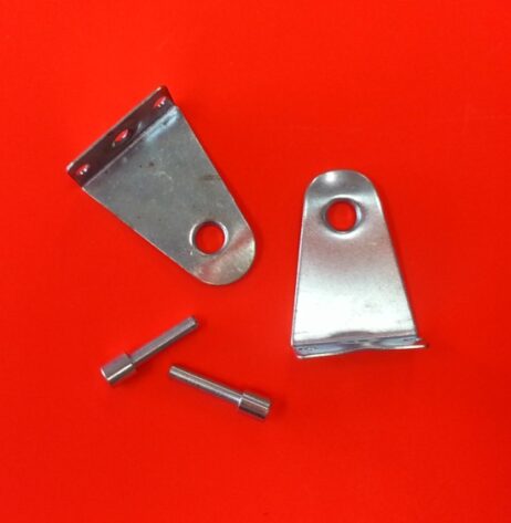 Timber Blind Parts Metal Hold Down Clips Metal Hold Down Brackets 50mm Venetian Blinds