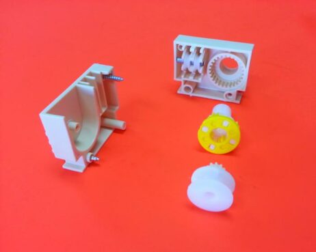 Vertical Blind Control Unit 20mm Beige White 2129 Exploded Blinds 2 Go Control Unit Vertical Blind 20mm 2129