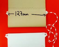 Vertical Blind Parts Bottom Weight 127mm 127mm Vertical PVC Blade Weight