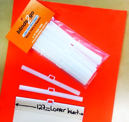 Vertical Blind Replacement Inserts Slats Vertical Blind Slats Replacement Inserts Pack 127mm 20Pkg