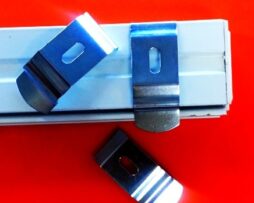 Silver Vertical Blind Top Fix Bracket Vertical Blind Top Fix Bracket Silver