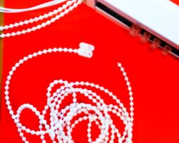 Vertical Blind Turning Rotation Chain Double Ball 2.4 Metres Vertical Blind Turning Rotation Chain Double Ball 2.4 Metres