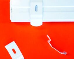 Vertical blind standard top fix bracket white Cheap Blind Parts - Vertical Blind Top Fix Bracket