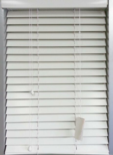 White 50mm Timber Budget Blind White 50mm Timber Budget Blind