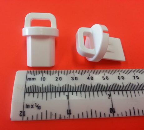 White Replacements Bottom End Cap Roller Blind Misc Roller Blind Misc Replacement Parts