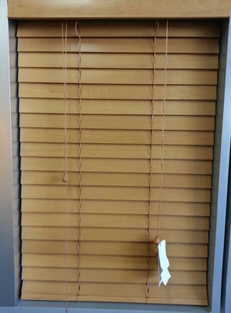 lt teak 50mm timber Teak 50mm Timber Budget Blind