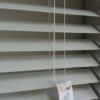 whiet shutter pvc blinds White PVC Shutter look Venetien Blind.63mm