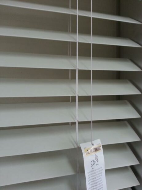 whiet shutter pvc blinds White PVC Shutter look Venetien Blind.63mm